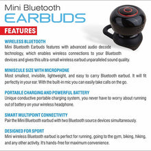 Load image into Gallery viewer, Professional Mini Earpiece with Hands-free Calling and Microphone
