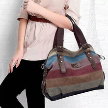 Load image into Gallery viewer, Valencia Canvas Shoulder Bag

