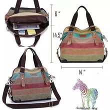 Load image into Gallery viewer, Valencia Canvas Shoulder Bag
